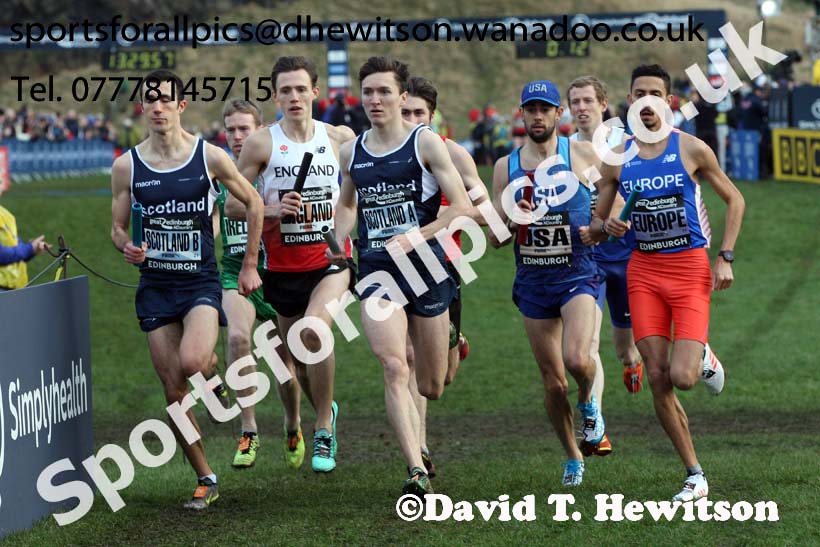 Stewart Cup International Relay, 2017 Great Edinburgh Cross Country. Photo: David T. Hewitson/Sports for All PIcs